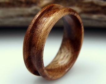 Zebrawood Ring Blank for Inlay