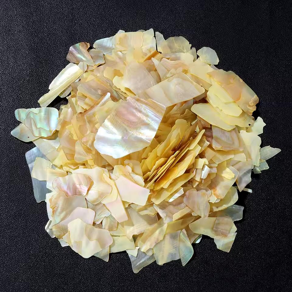 Chip Chip Shell Honey Dyed Abalone Shell Chips - Inlay Material for Ring Jewelry ...