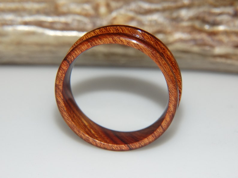 Ironwood Ring Blank for Inlay Etsy