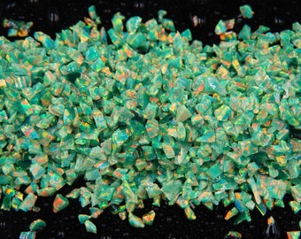 Seafoam Green Crushed Opal – Inlay Material