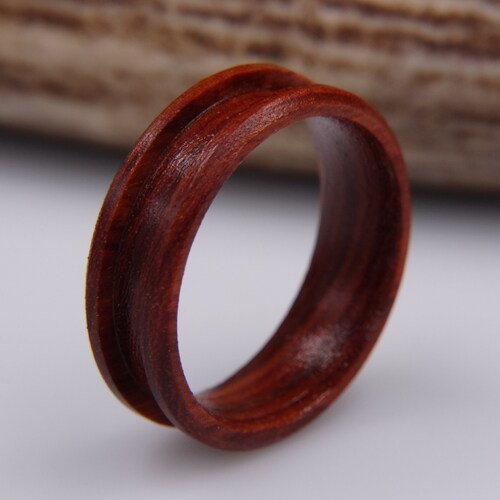Ceramic Ring Core Blanks For Jewelry Making - Bold 8mm & Slim 4mm With Inlay Groove 8 thumbnail image