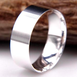 Sterling Silver Ring Core Liner for Inlay
