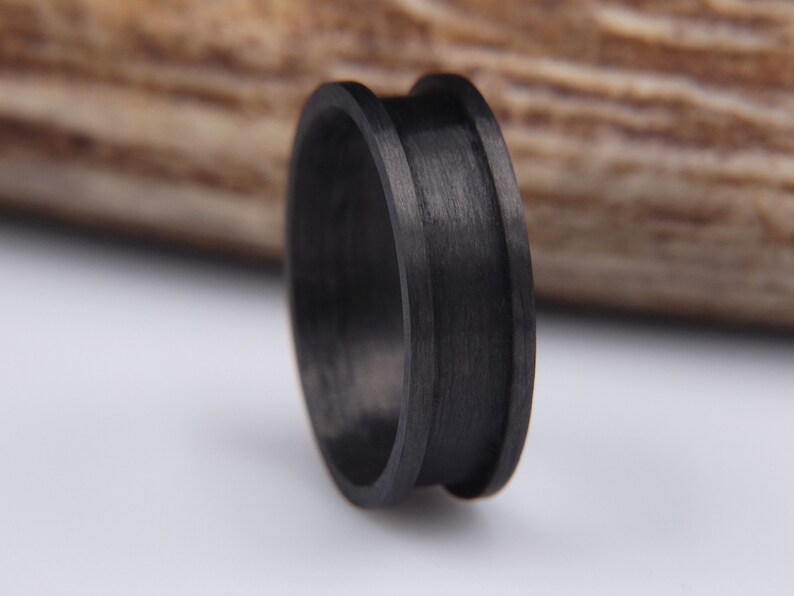 Carbon Fiber Ring Core Blank for Inlay Etsy Canada