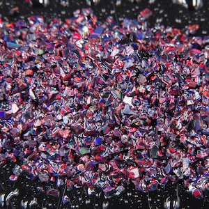 Crushed Opal - &quot;Midnight&quot; / Premium Inlay Material for Jewelry, Woodwork, Furniture, Crafts and Hobbies