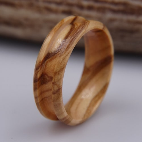 Koa Wood Ring Blank for Inlay Etsy