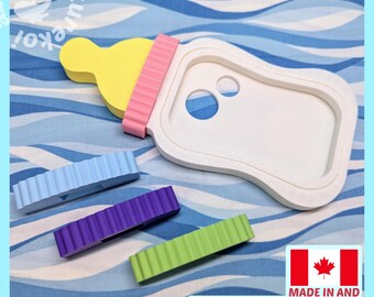 Baby Bottle Embroidery Hoop - 3D Printed - Multiple Colour Options