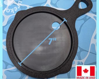 LARGE Frying Pan Embroidery Hoop 7" Inner Hoop - 3D Printed