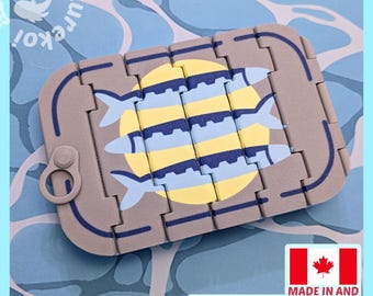 Sardine Tin Embroidery Hoop - 3D Printed