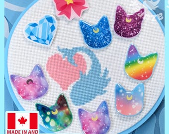 Magical Girl Needle Minder for Cross Stitch or Embroidery