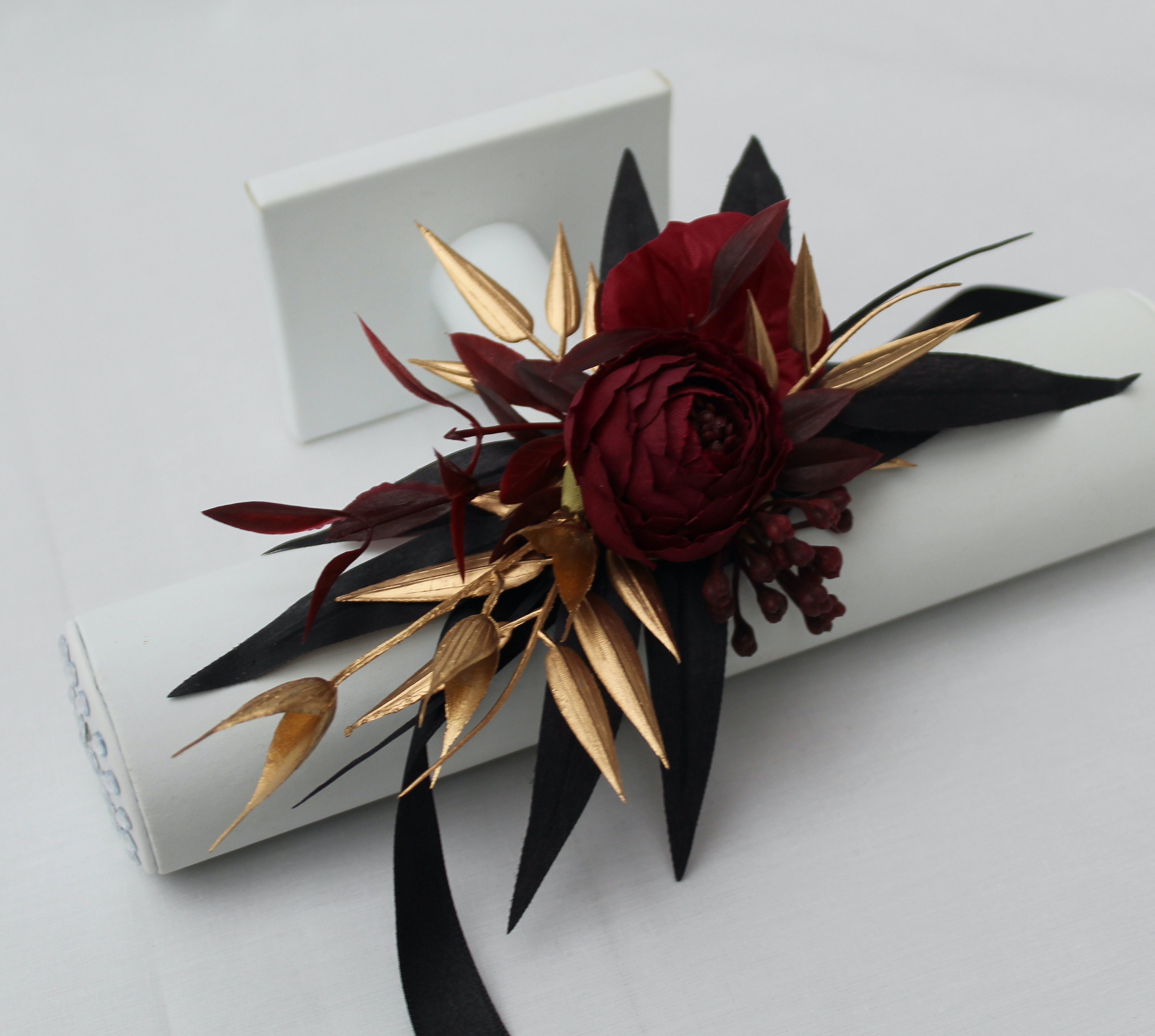 Dried Flower Bouquet/ Twine Tied Bouquet/ Wedding Flowers/ Bridal Bouquet/  Wedding Crown/ Hair Comb/ Corsage/ Boutonnières 