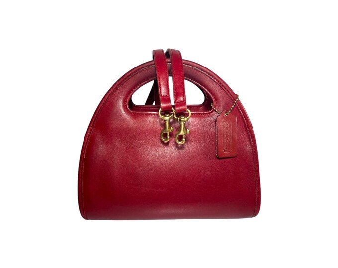 Coach *VINTAGE* Carousel Bag Style #9942 Rare RED - Etsy