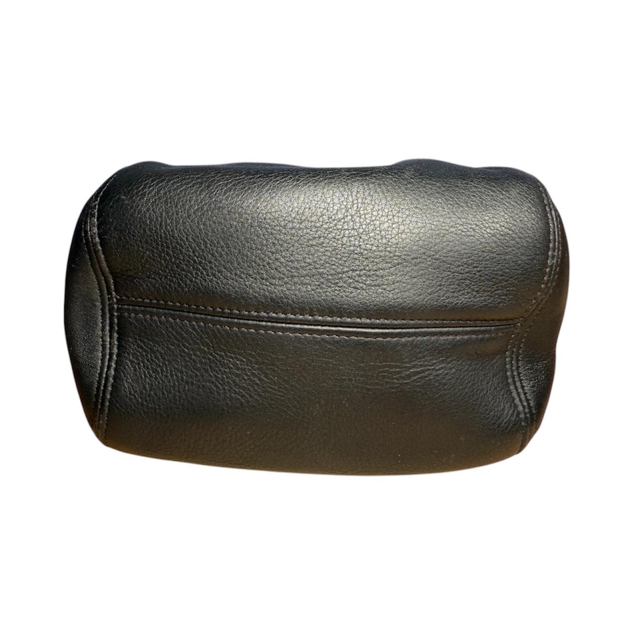 Vintage Coach Belted Pouch #4156 Black Leather - Etsy