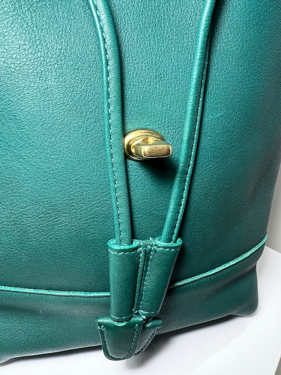 COACH Vintage Daypack Style #9960 JADE RARE! - image 6