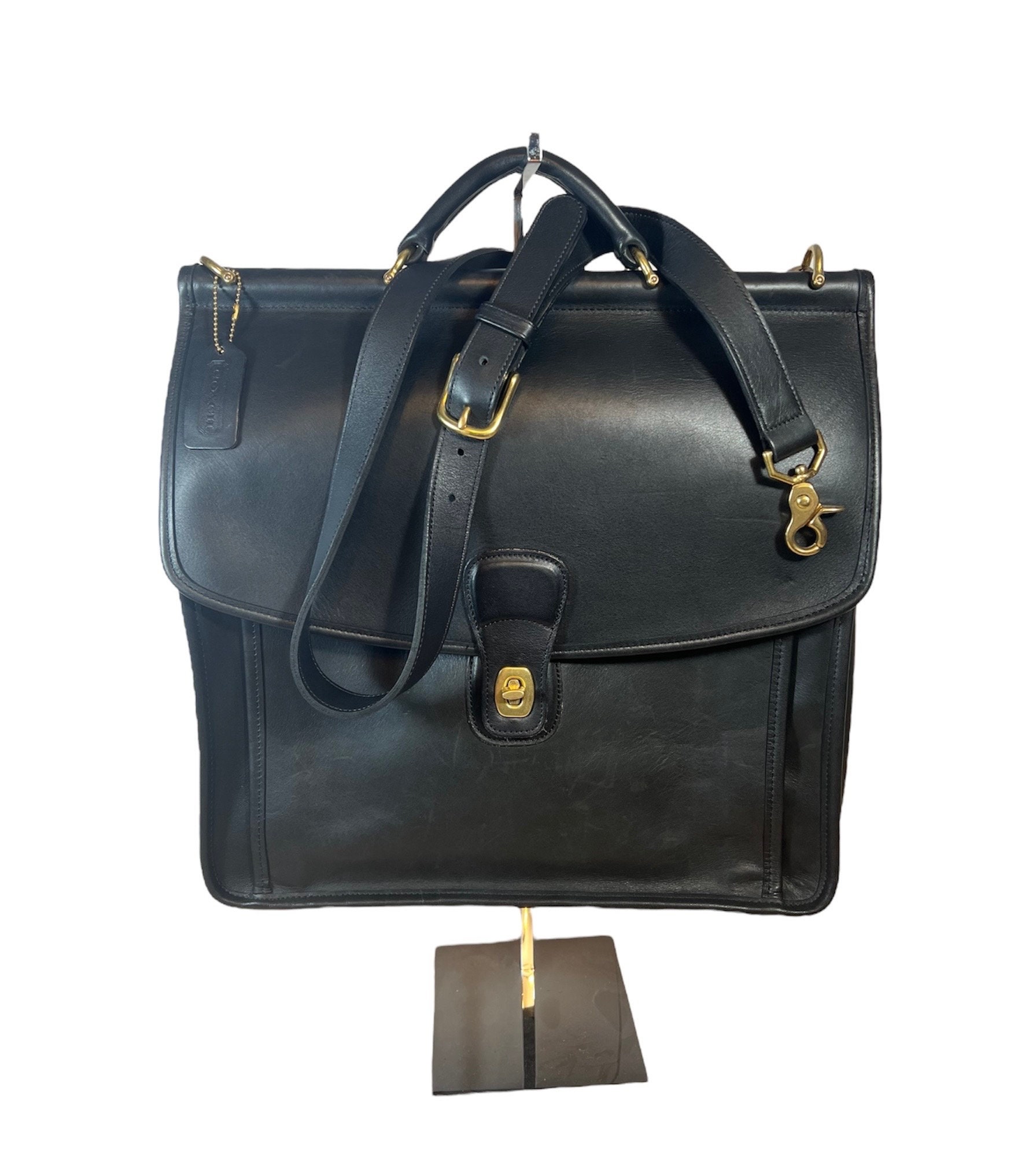 バッグ Old Coach Beekman Briefcase Shoulder Bag Vintage Coach Beekman Computer Briefcase #5299 - Etsy
