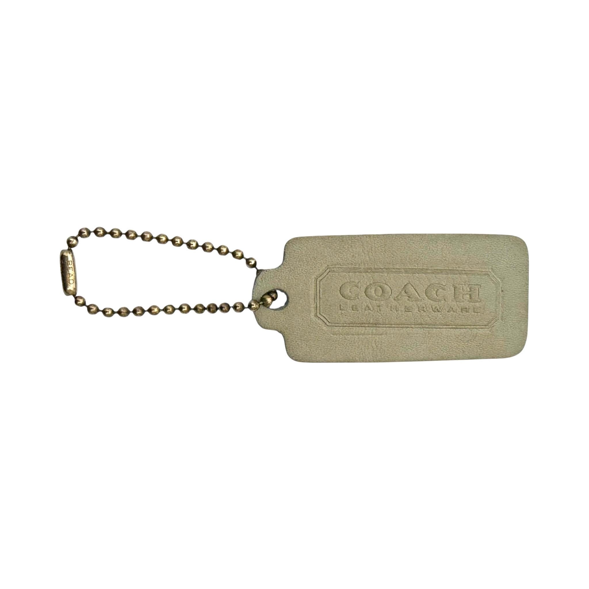 Vintage Coach Leatherware Hangtag Bone - Etsy