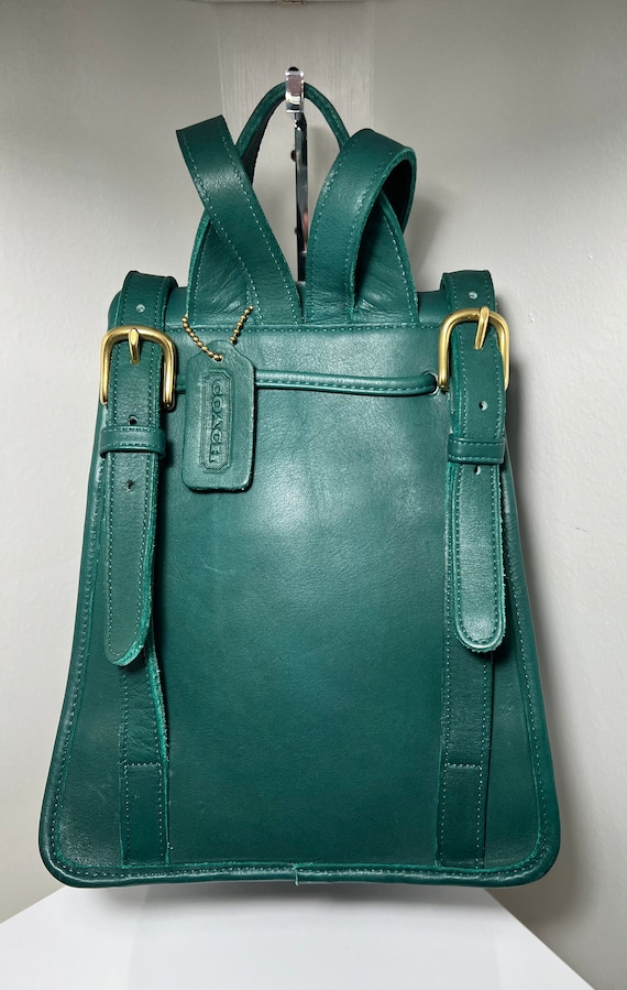COACH Vintage Daypack Style #9960 JADE RARE! - image 2