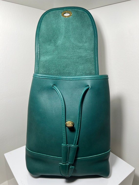 COACH Vintage Daypack Style #9960 JADE RARE! - image 5