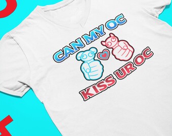 Dungeons and Dragons Can your oc kiss my oc Shirt D&D Shirt Lustiges D&D Shirt Geschenk für Dungeons Masters Geschenke für Geeks TTRPG Pathfinder