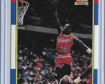 HOFBB 1986-87 Fleer #57 MICHAEL JORDAN  Basketball Rookie Reprint Rookie Card