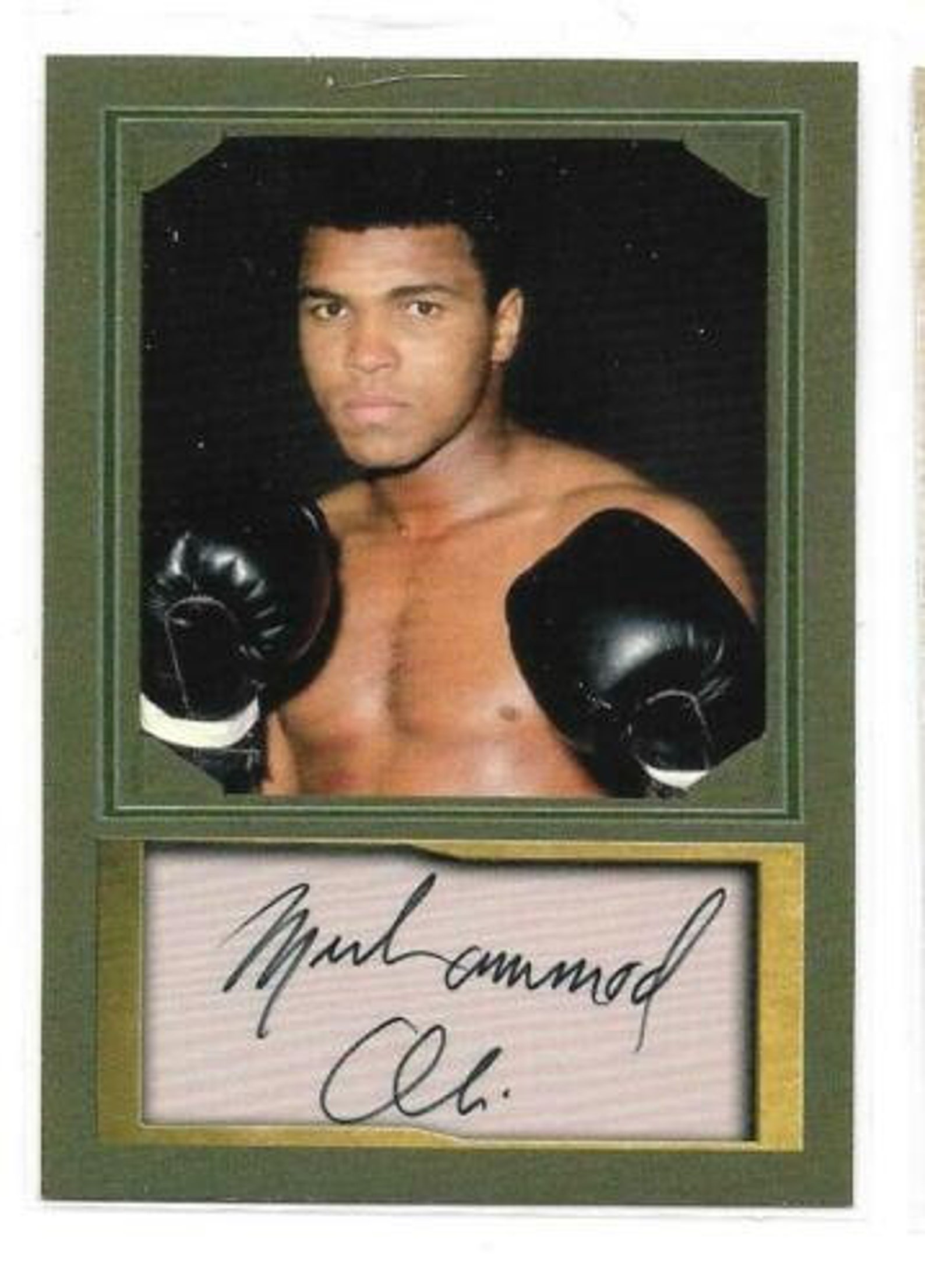 D. Gordon Portrait ACEO Card SPORTS GREATS W/ Facs. Auto Etsy