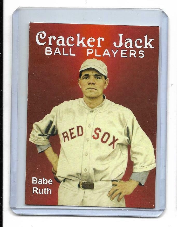 Cracker Jack Vintage Style ACEO Cards Baseball Greats HOF Etsy
