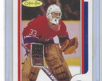 HC - O-Pee-Chee #53 1991-92 Patrick Roy - Carte RP recrue des Canadiens de Montréal = HOF