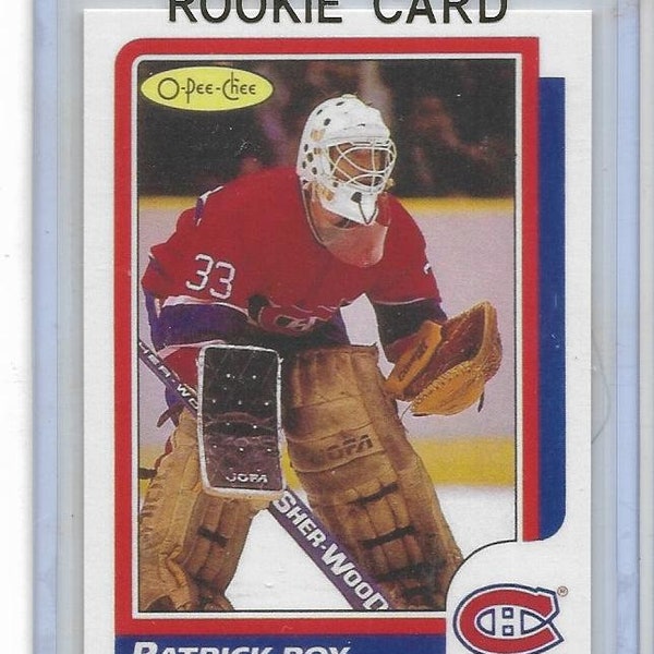 HC - 1991-92 O-Pee-Chee #53  Patrick Roy - Montreal Canadiens Rookie RP Card  = HOF