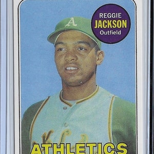 1988 Score #500 Reggie Jackson A's - NM-MT