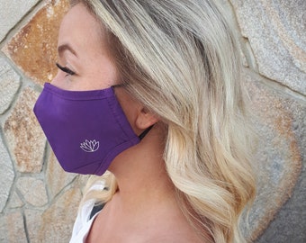 Adjustable face Mask with filter pocket