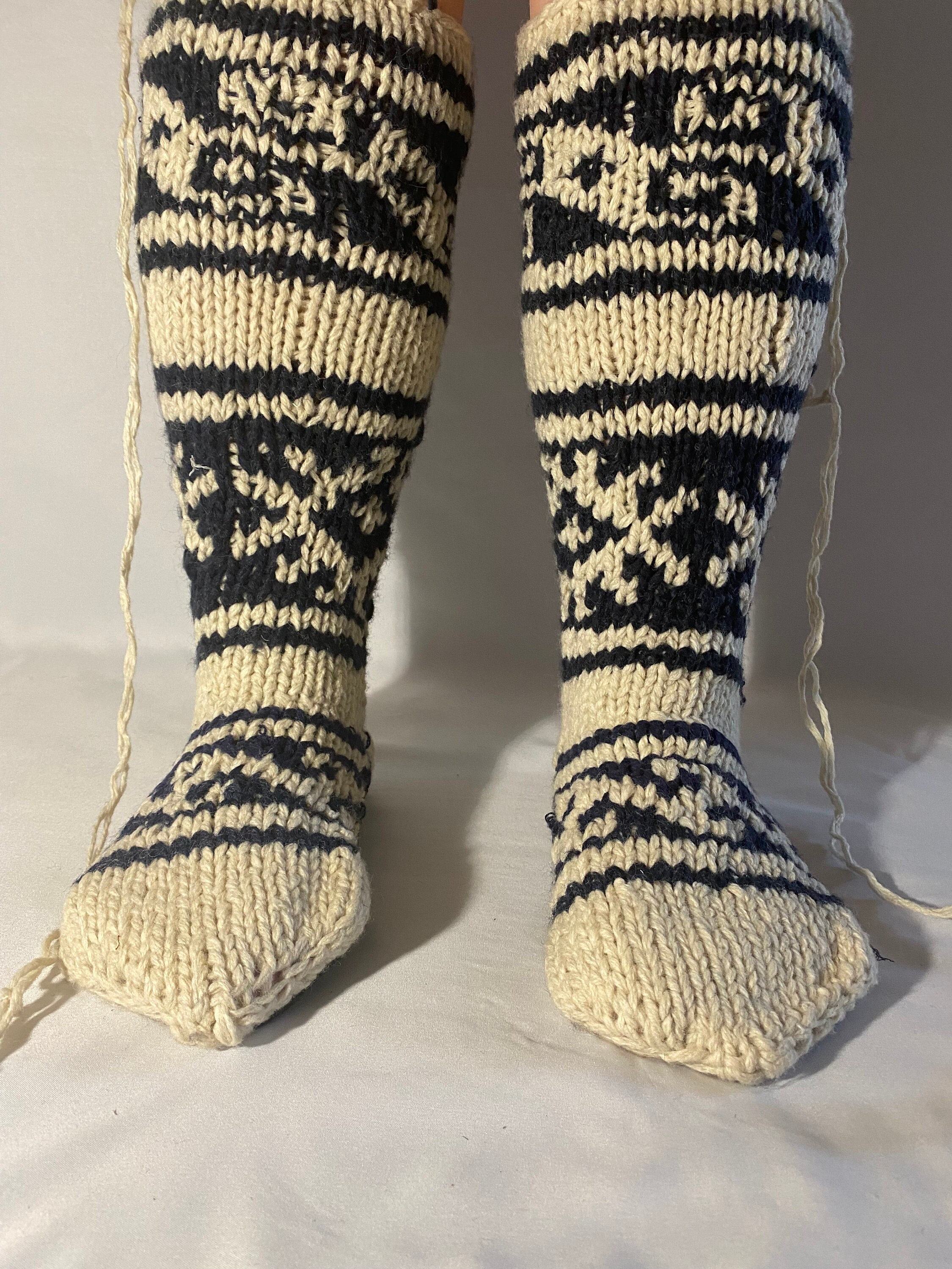 Handmade Hazara Afghan Slipper Socks Etsy
