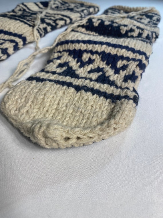 Handmade Hazara Afghan Slipper Socks