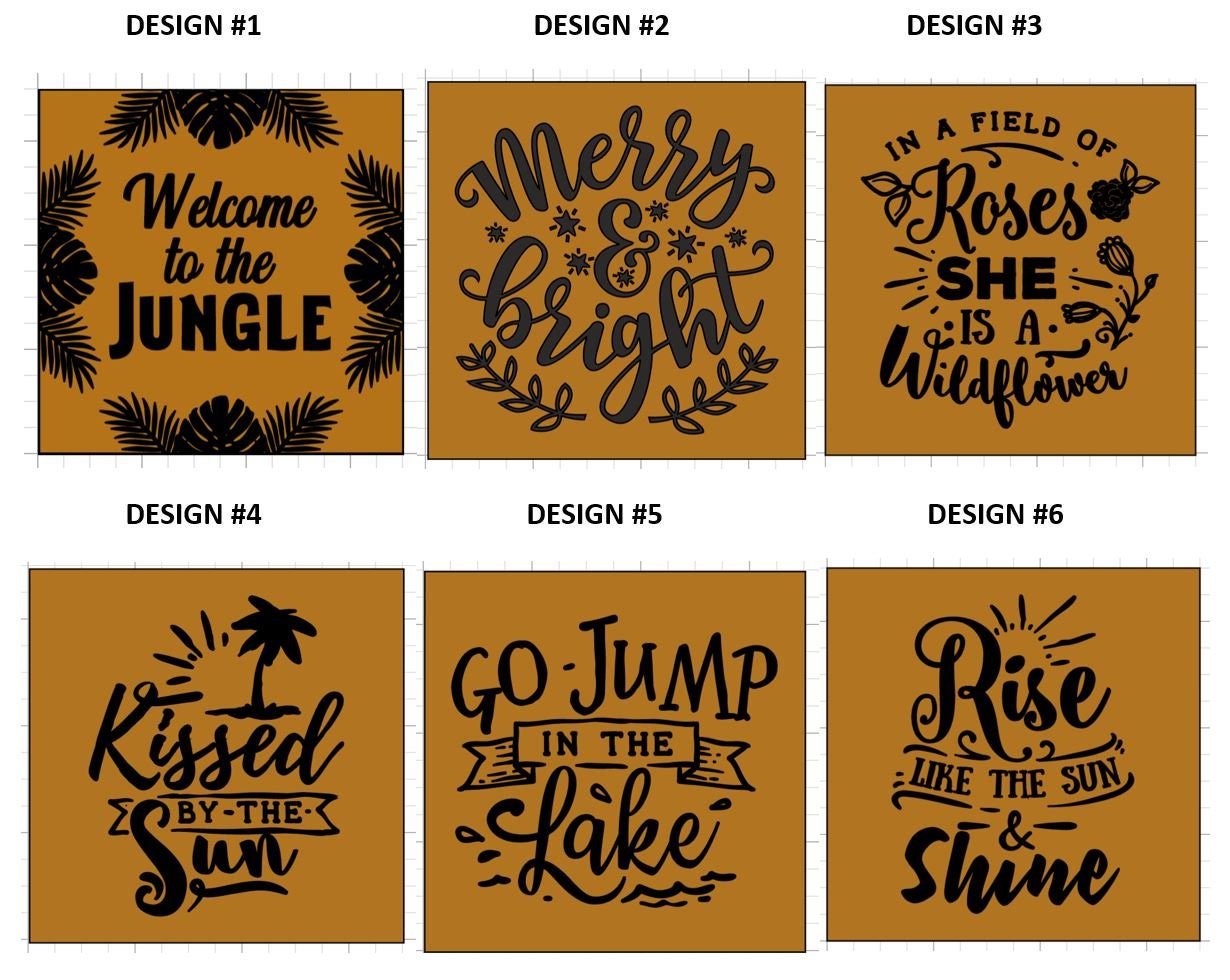 DIY Wood Sign Kit Paint Kit Stencil Craft Kit Adult Etsy