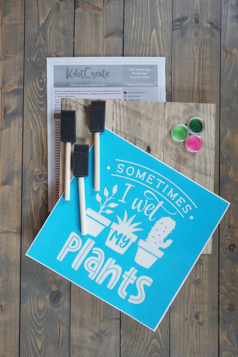Craft Kits Craft Kit for Adults Wood Sign Kit Adult Craft image 0