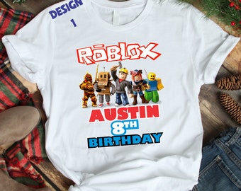 Roblox T Shirt Etsy - roblox how to make a custom t shirt