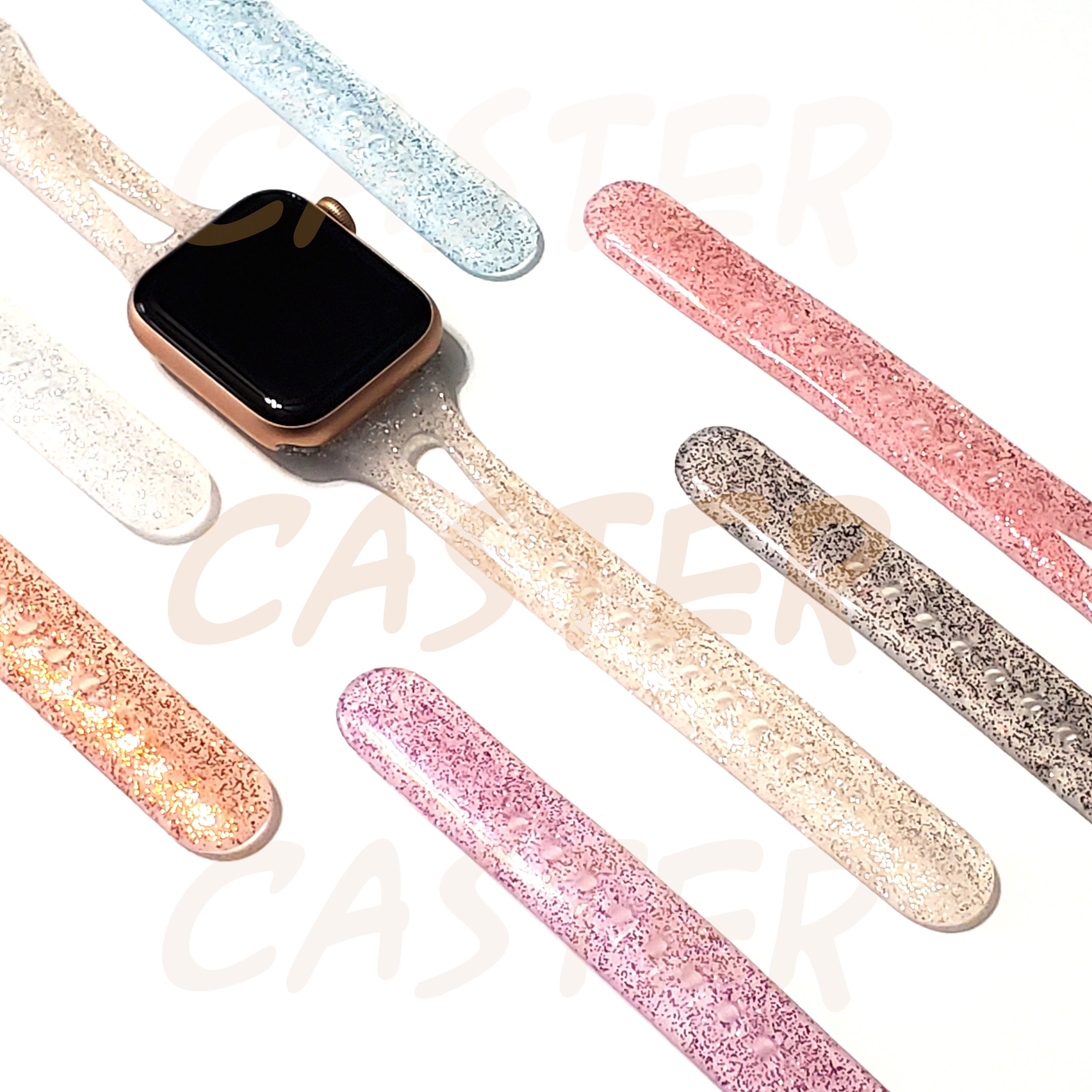 Shiny apple shop watch band