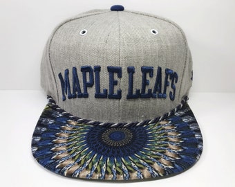 NHL Toronto Maple Leafs Custom Snapback: Attack