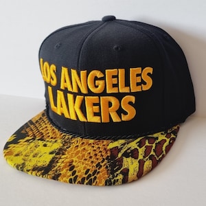 NBA Los Angeles Lakers Custom Snapback: The Golden Wild