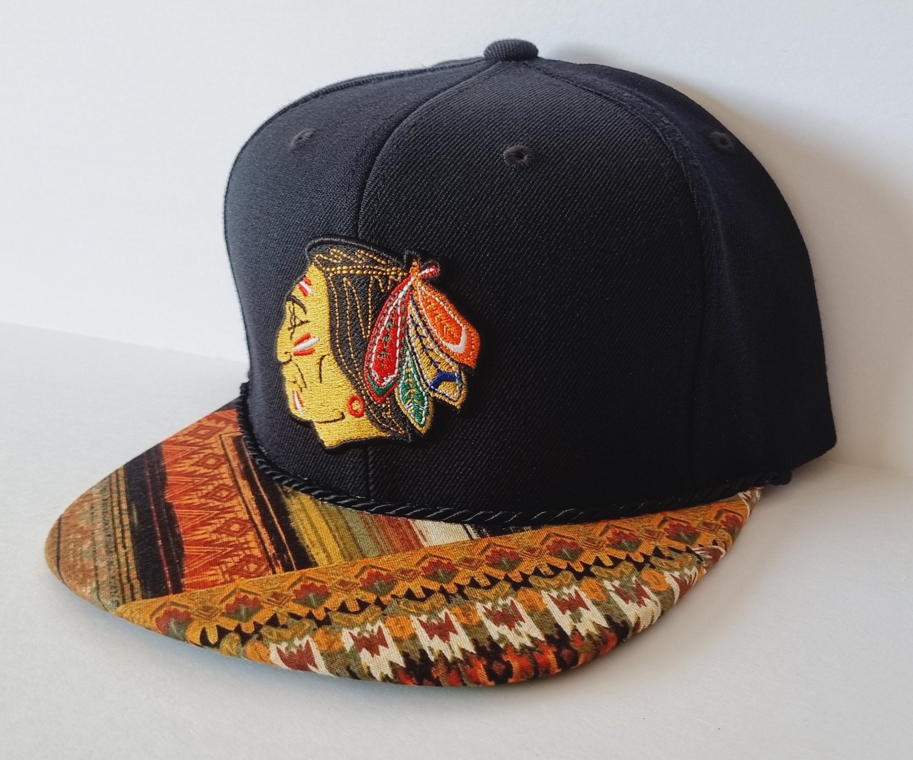 DS VINTAGE 90s CHICAGO BLACKHAWKS TWINS SNAPBACK CAP HAT – Stay