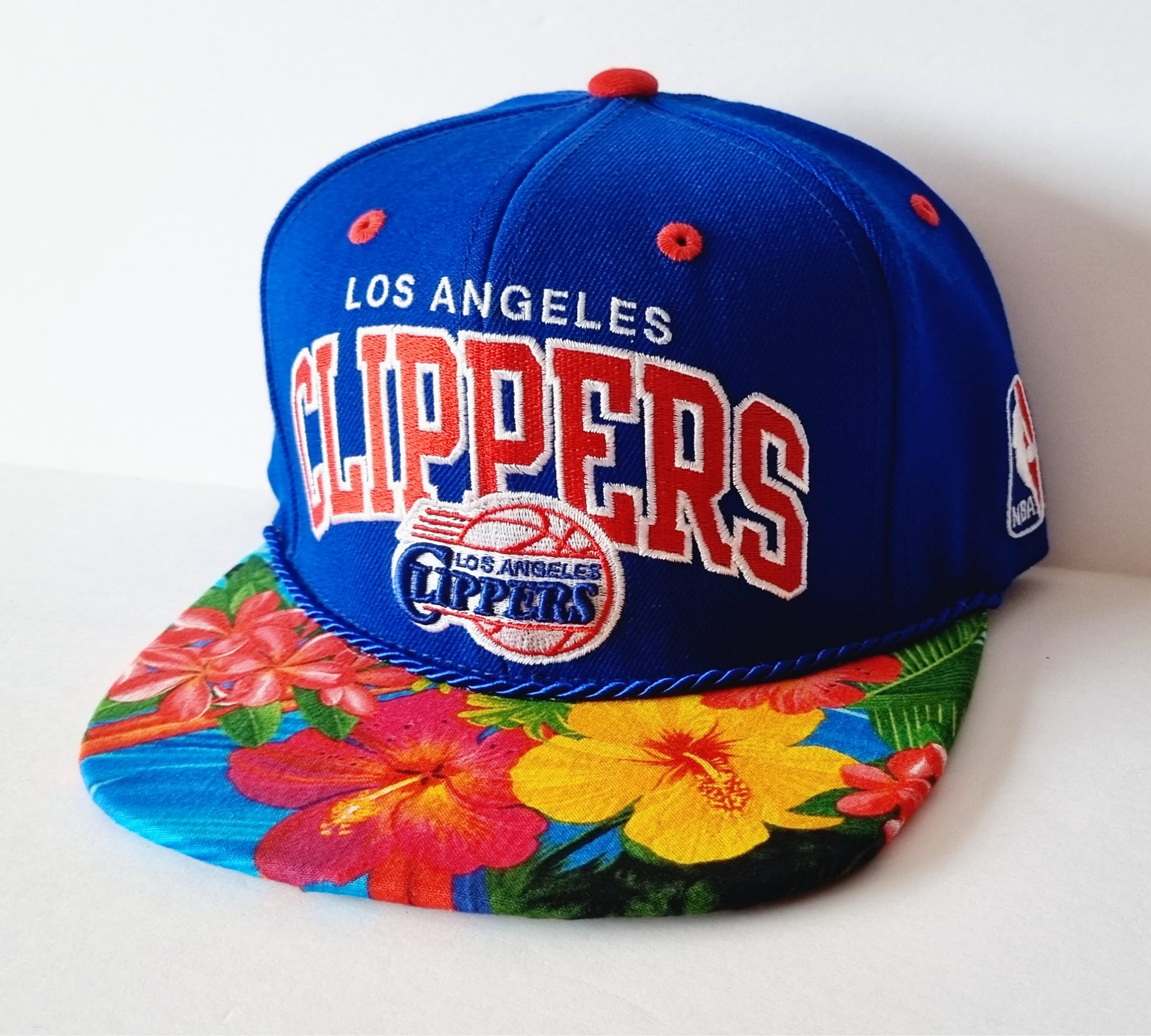 NBA Los Angeles Clippers Custom Snapback: Tropical Flowers #4 - Etsy