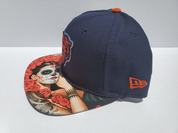 NFL Chicago Bears Custom Snapback: Rose 
