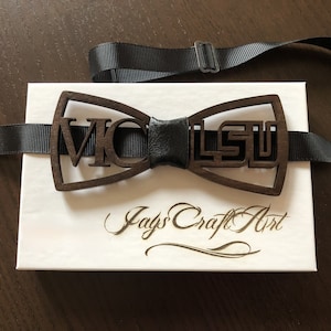 Personalized bow tie