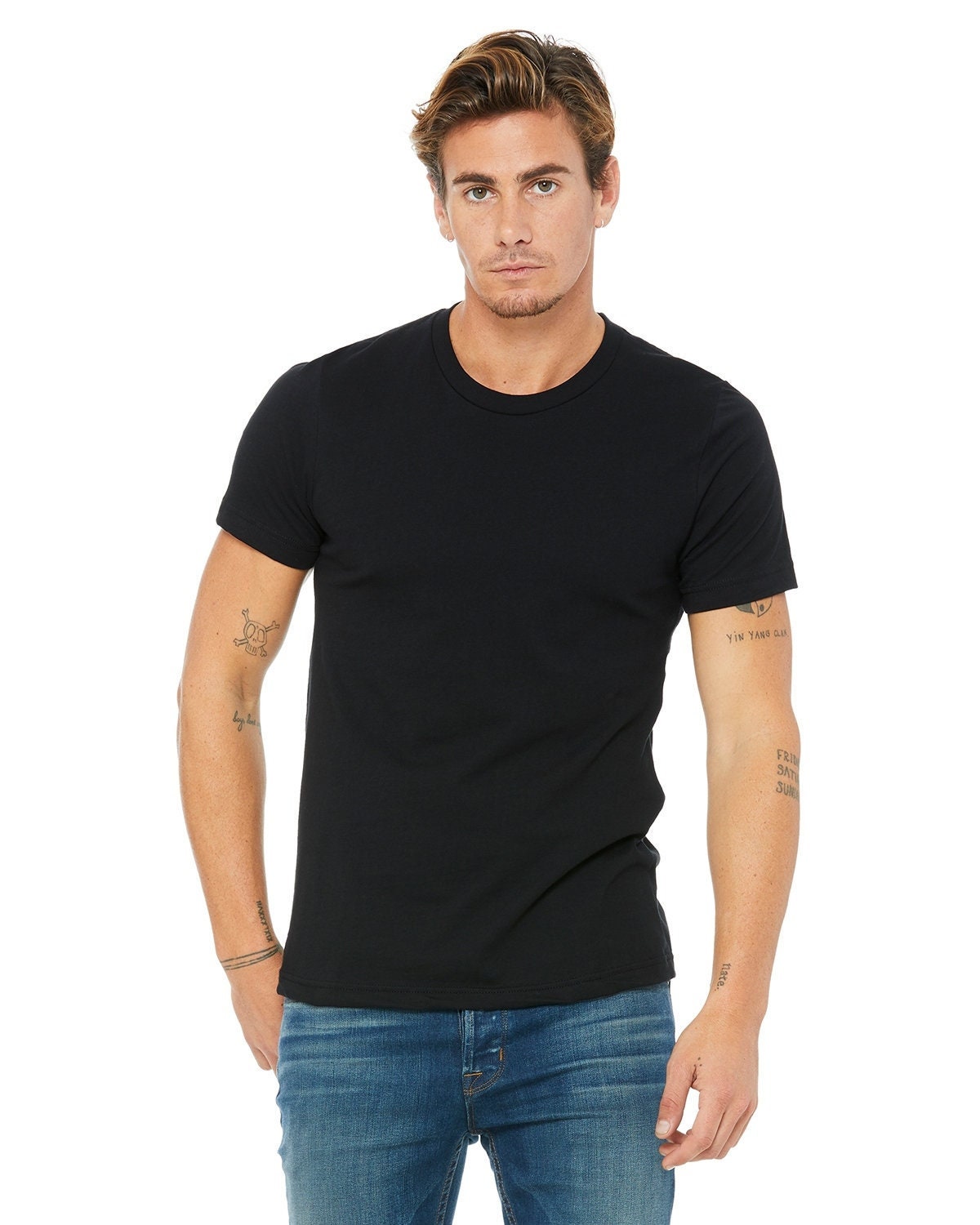 Plain Black Shirt - Etsy