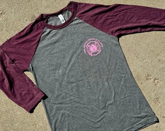 Camisa estilo jersey con manga 3/4 y logotipo FSWI