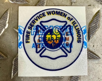 pegatina para casco con el logotipo de FSWI