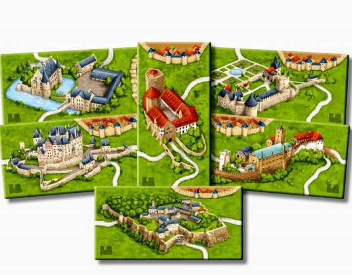 Carcassonne Giochi CittÃ Da Costruire CARCASSONNE COMMERCIANTI E