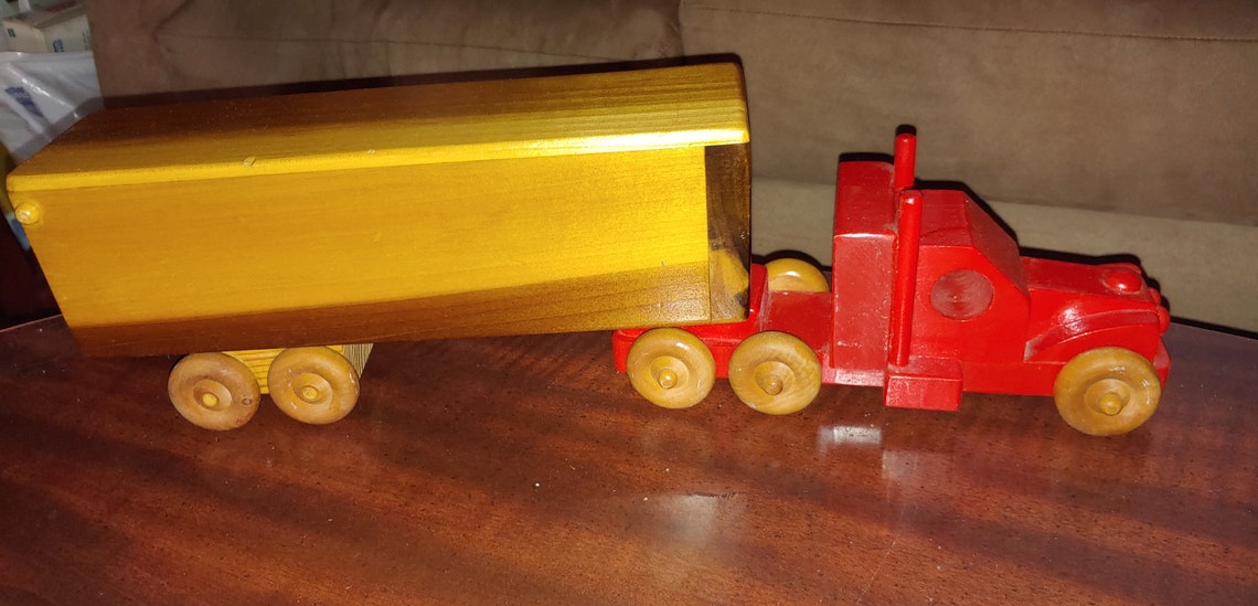 large 18 wheeler toy truck ride on