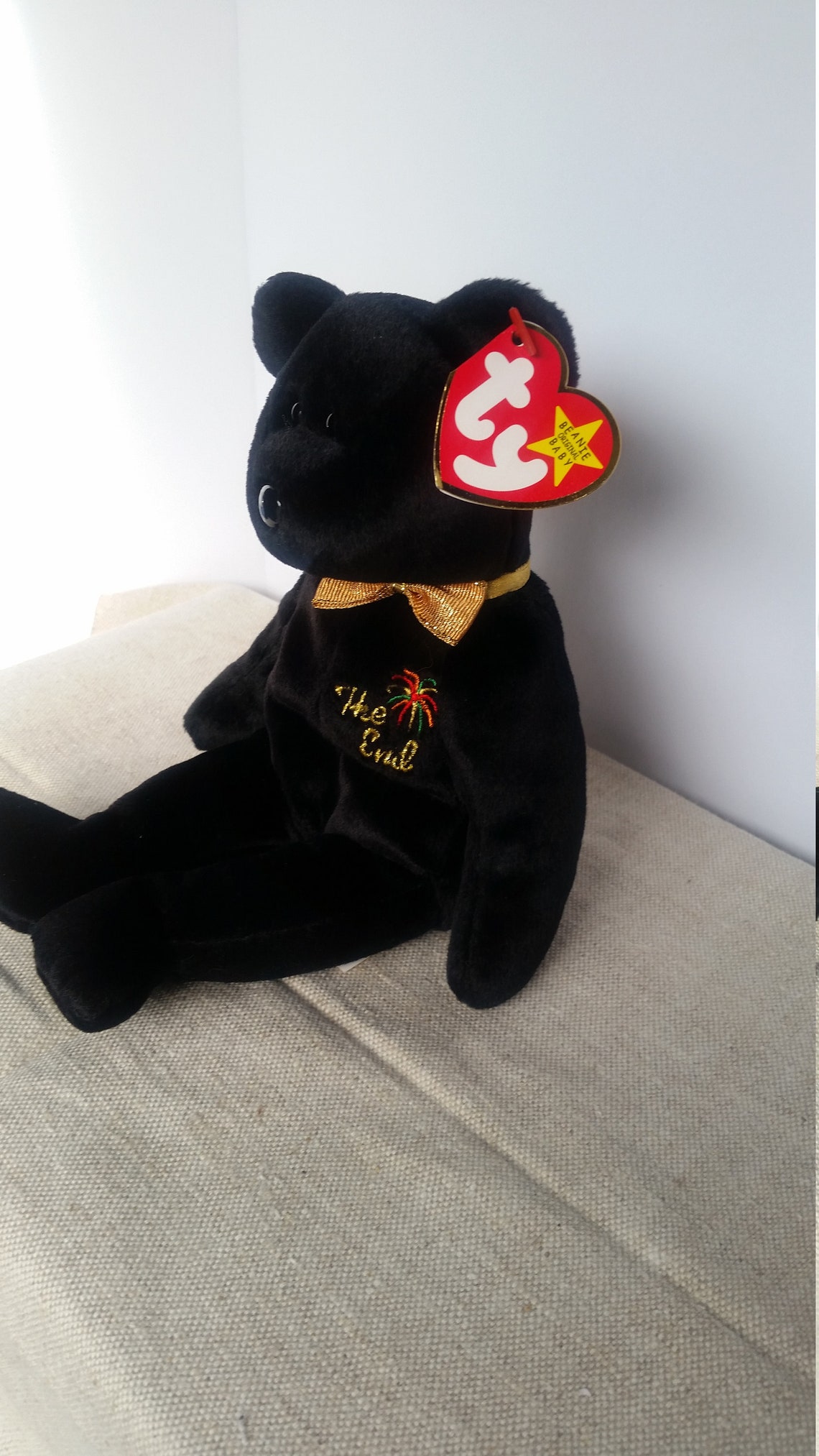 TY Original Beanie Baby The End Retired Y2K New Year Bear Etsy
