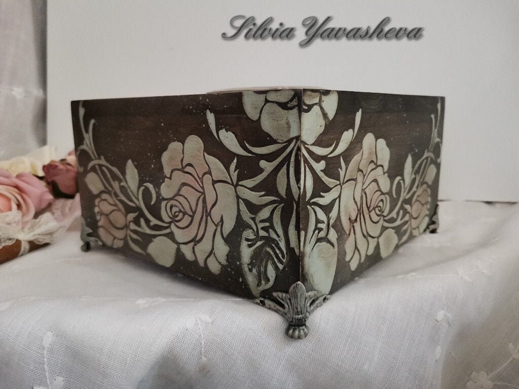 Cajones de té caja de almacenamiento de bolsas de té | Etsy