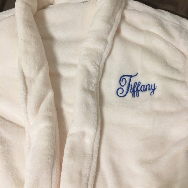 Embroidered Robes Etsy