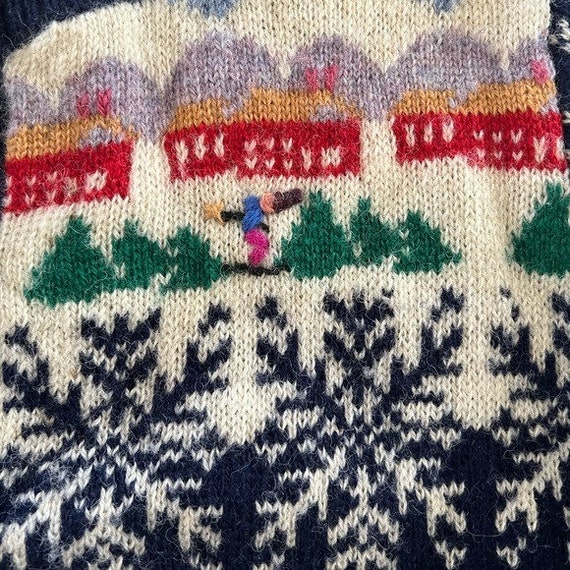 SUSAN BRISTOL Vintage 80’s Fair Isle Cross Countr… - image 7